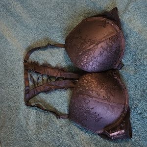 Womens victoria secret push up bra, black